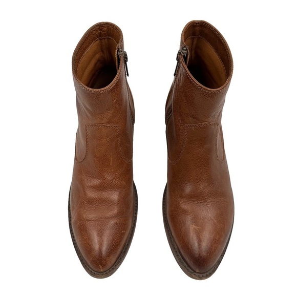 FRYE Brooke Short Inside Zip Ankle Bootie - Picture 6 of 13